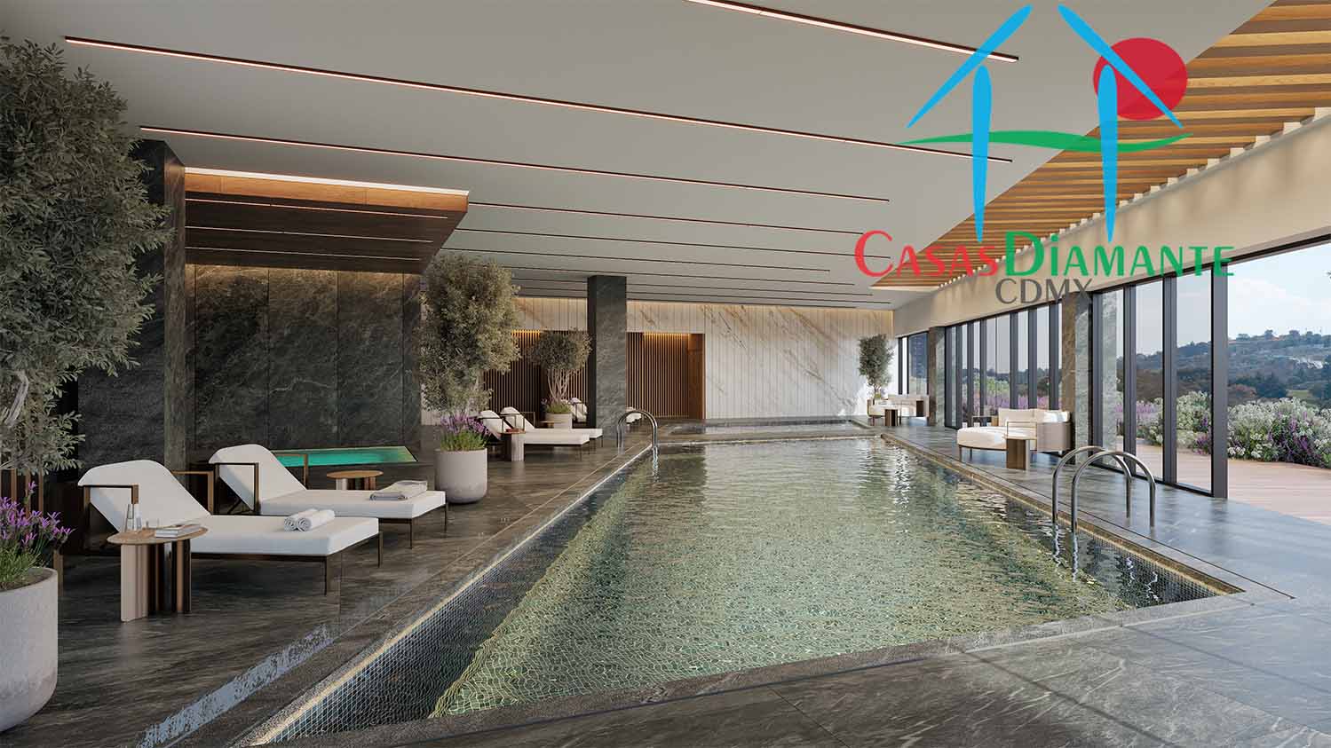 Bosque Real Sky View - Alberca 1 Bosque Real Sky View - Alberca 1