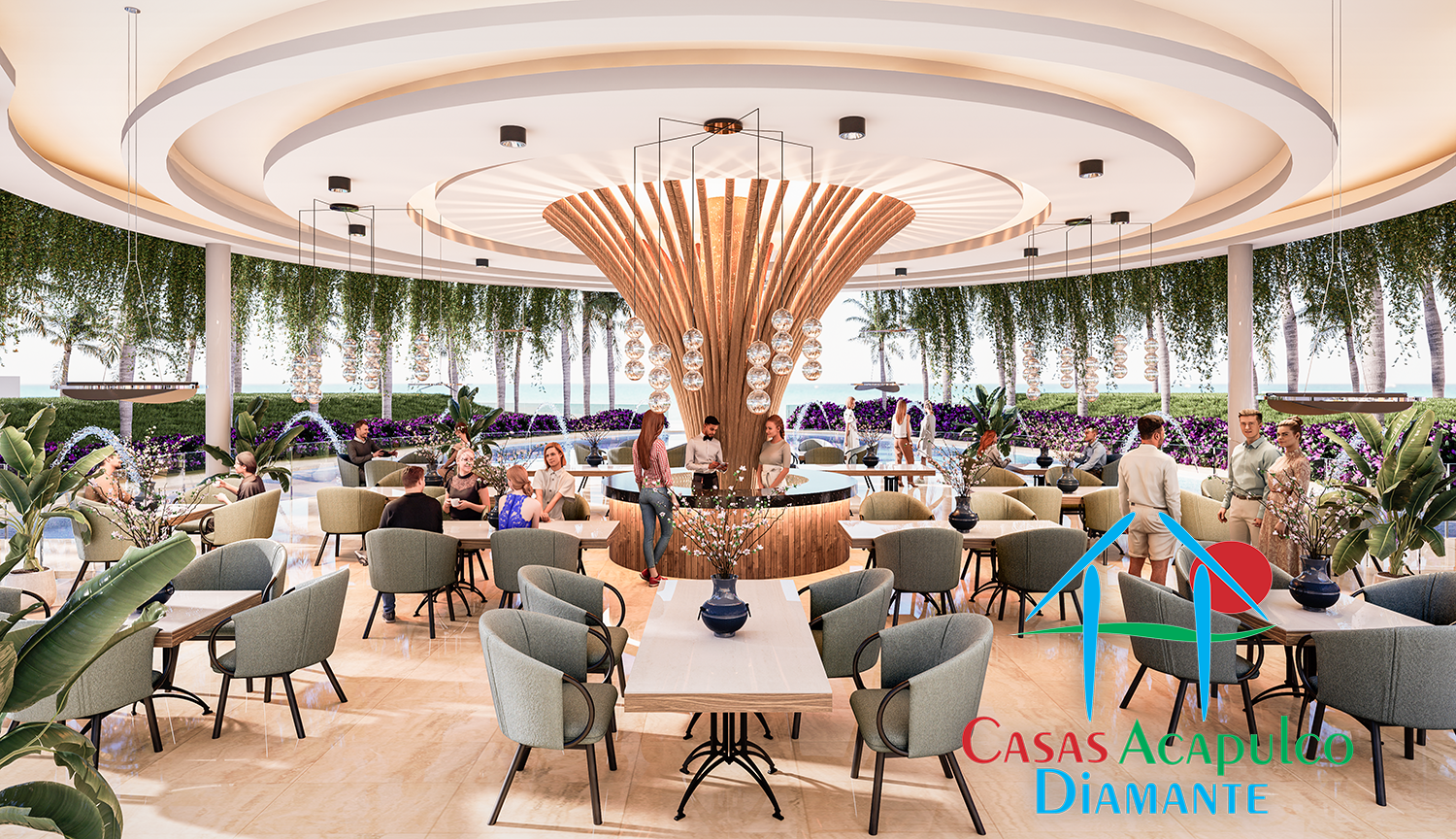 Palm Diamante - Restaurante 1 Palm Diamante - Restaurante 1