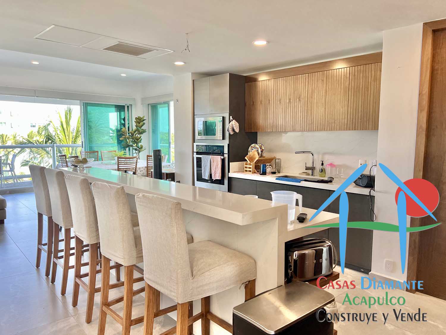 Mayan Lakes View 1 406 - Cocina 2