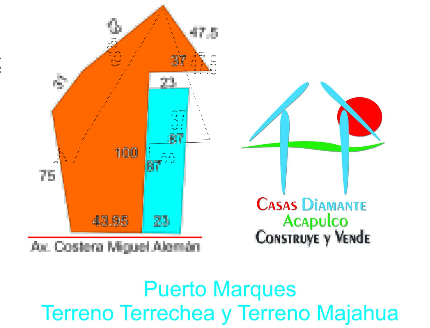 Terreno Puerto Marqués Majahua y Tellechea - Plano 1 Terreno Puerto Marqués Majahua y Tellechea - Plano 1