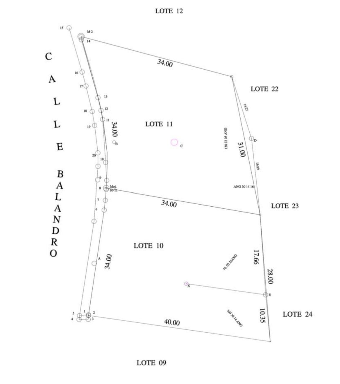 Terreno Brisas del Marqués Bajel 10 y 11 - Planos 2 Terreno Brisas del Marqués Bajel 10 y 11 - Planos 2