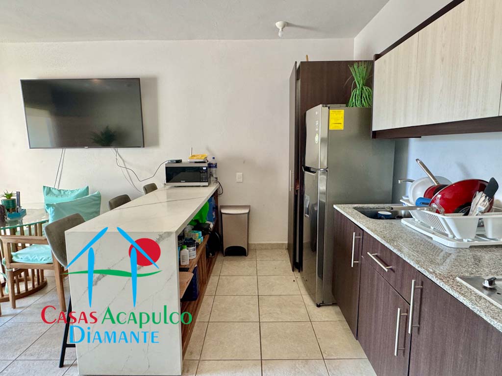 Residencial Caracol Playa Suite 804 - Cocina 3