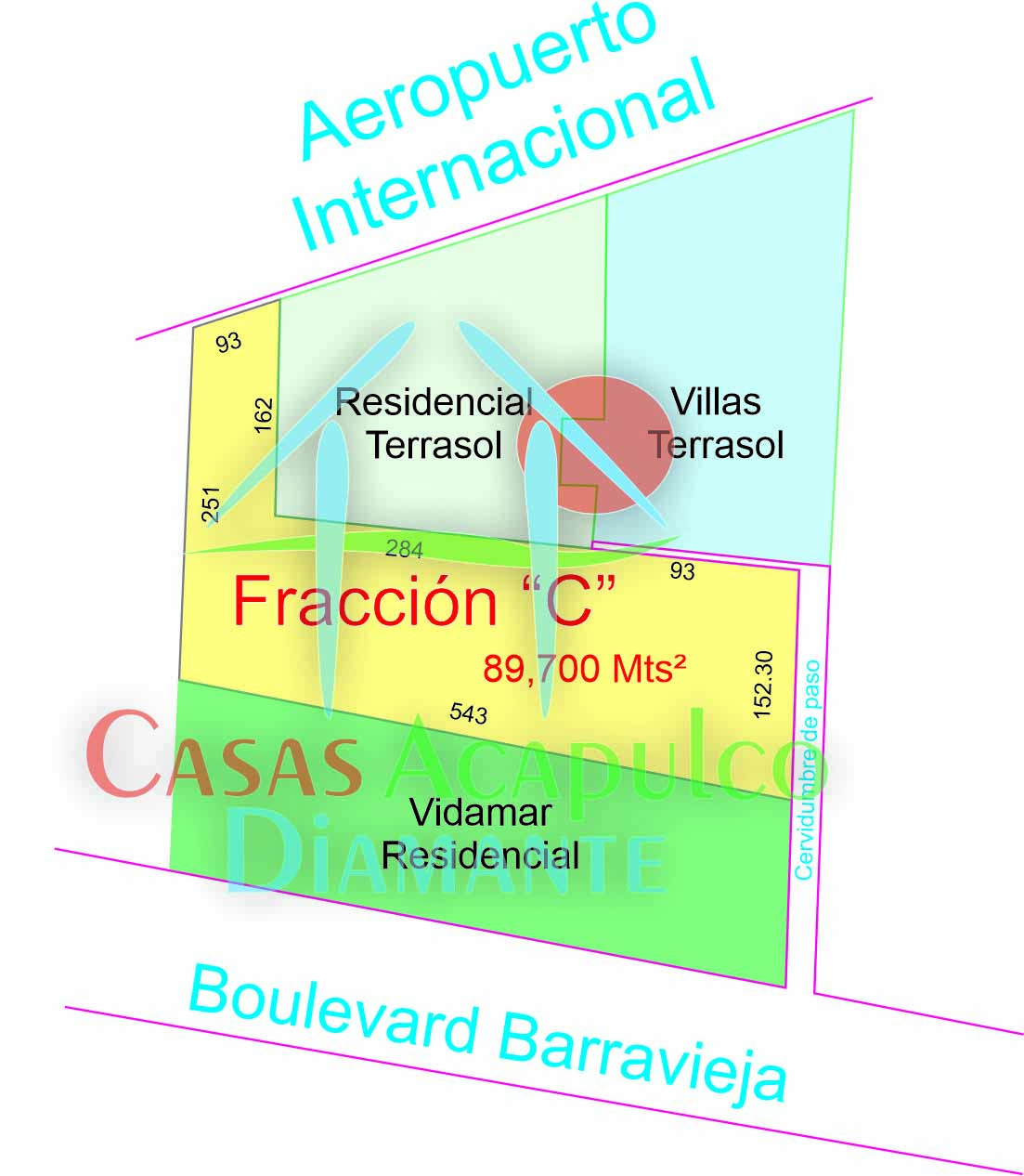 Terreno Barra Vieja Fracción C - Plano 1 Terreno Barra Vieja Fracción C - Plano 1