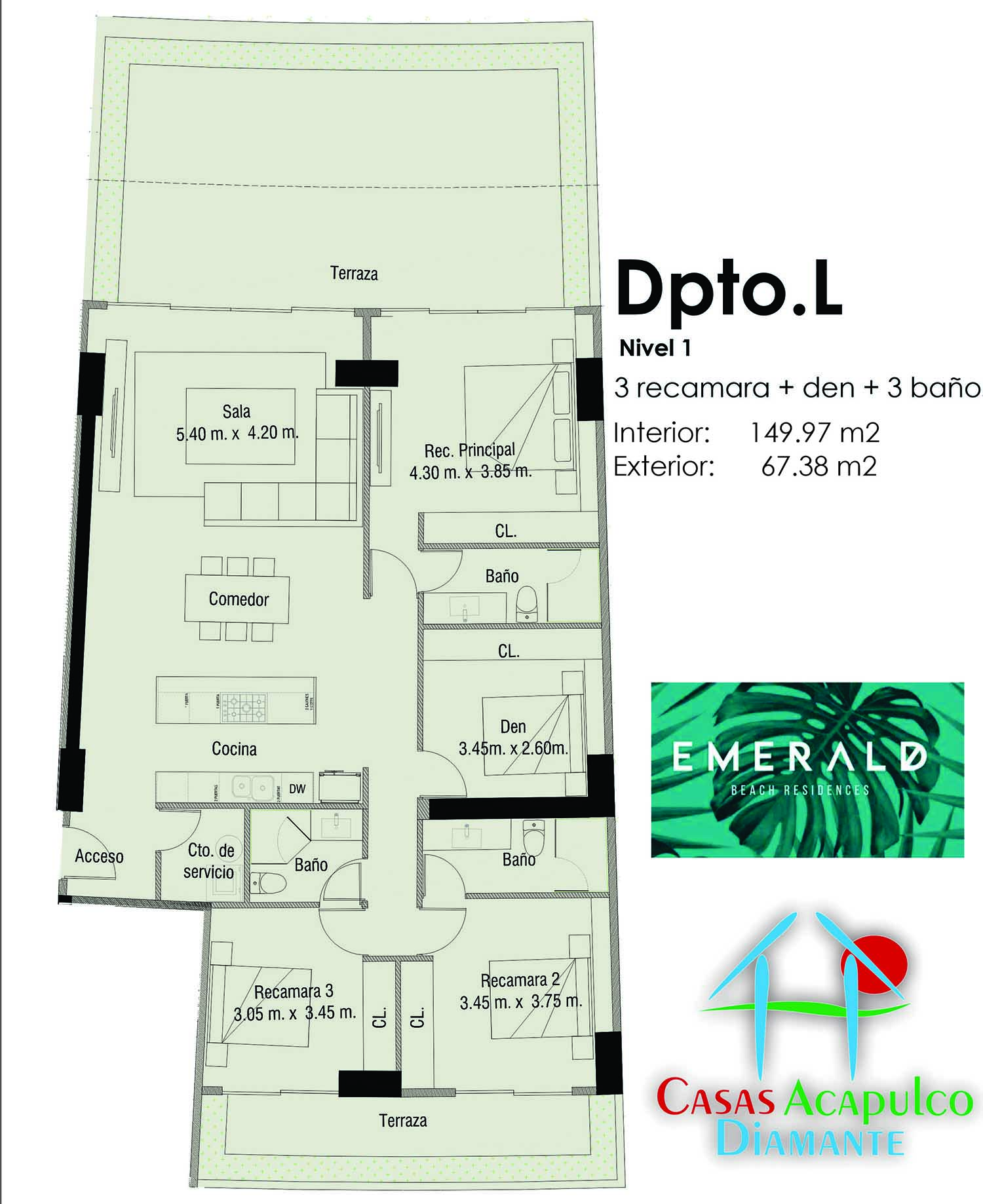 La Isla Emerald GH L1 - Plano 1