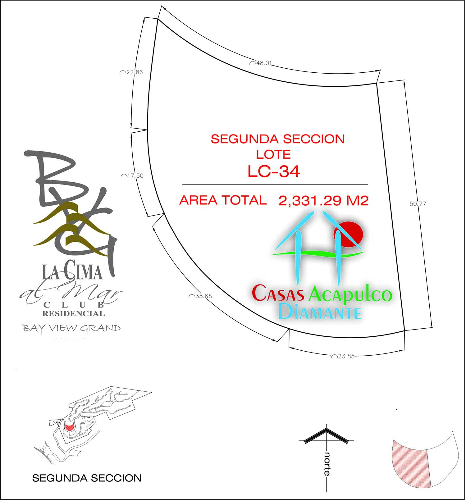 Terreno La Cima LC 34 - Plano 1