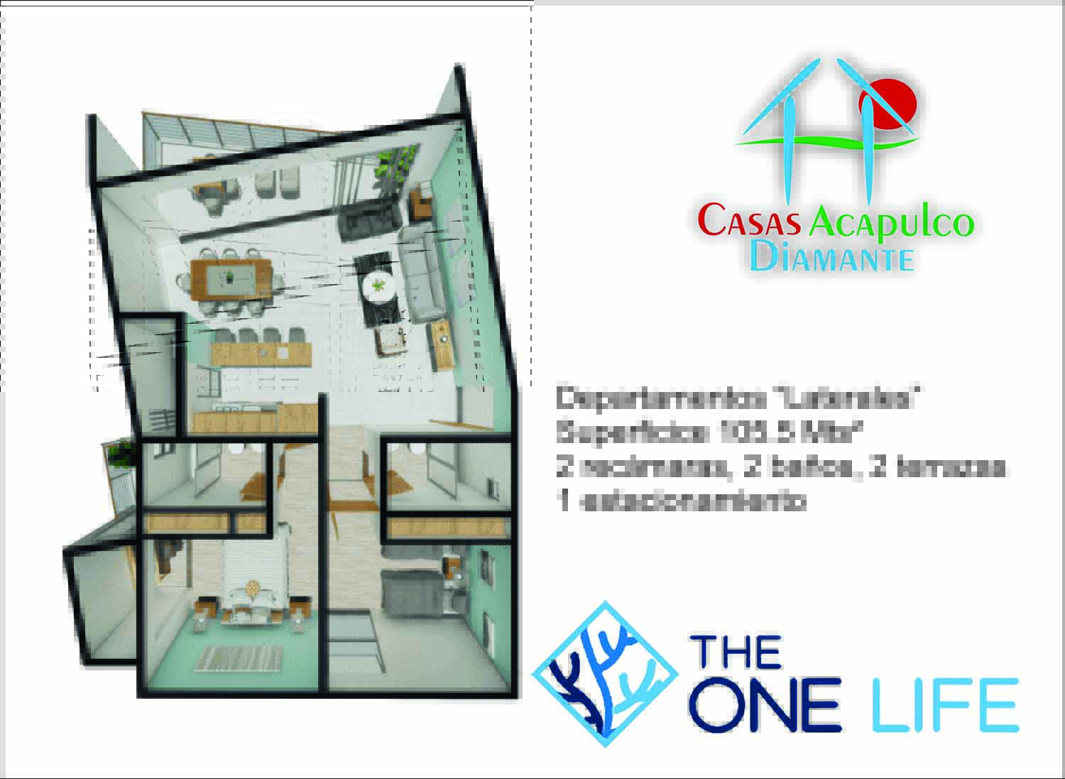 The One Life Lateral - Plano 1 The One Life Lateral - Plano 1