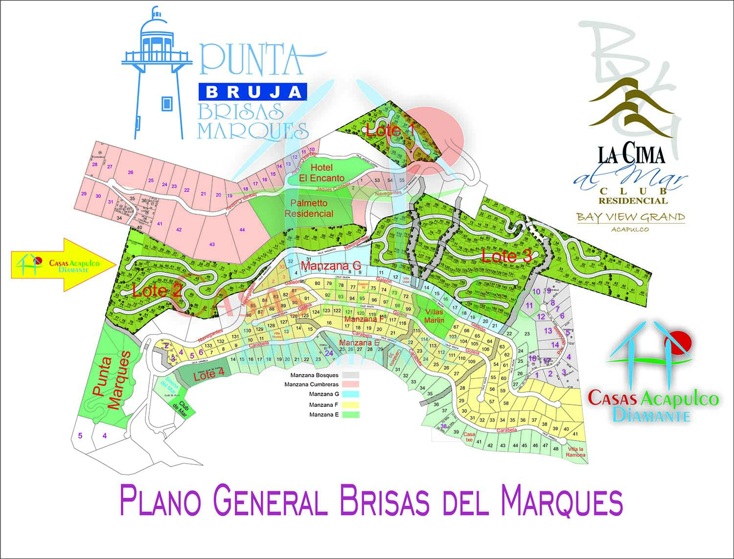 Terreno Brisas del Marqués Macrolote 2 - Plano 2