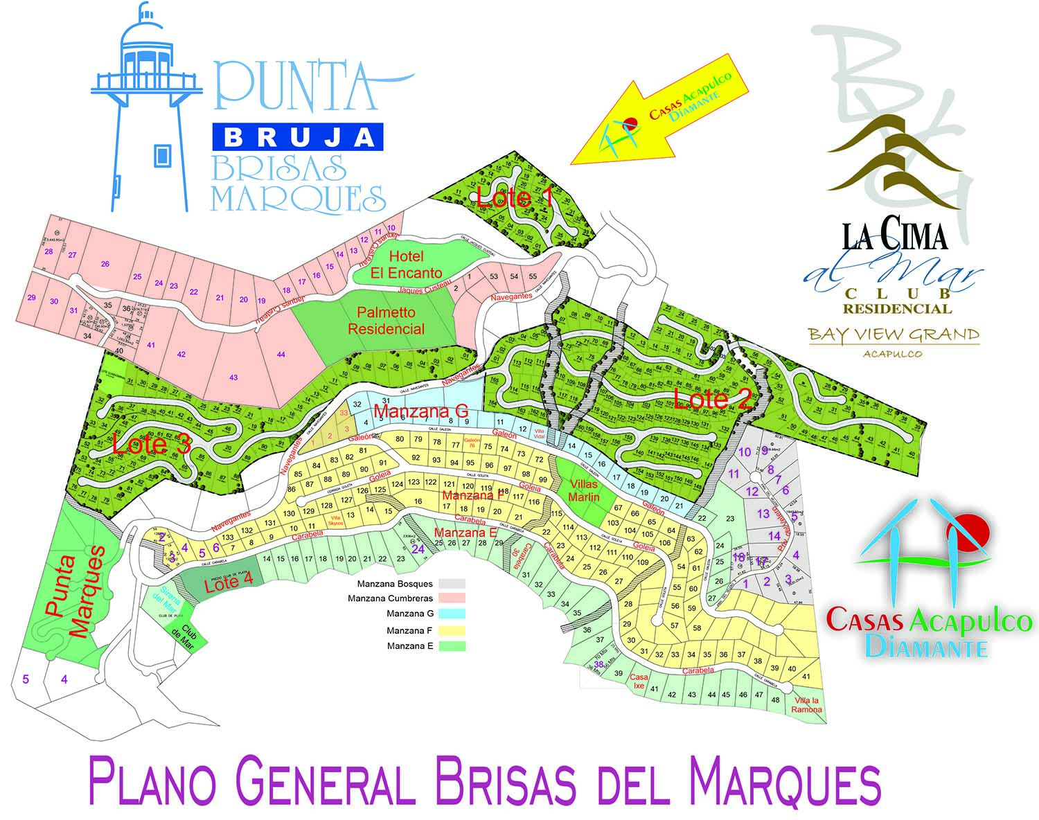 Terreno Brisas del Marqués Macrolote 1 - Plano 1