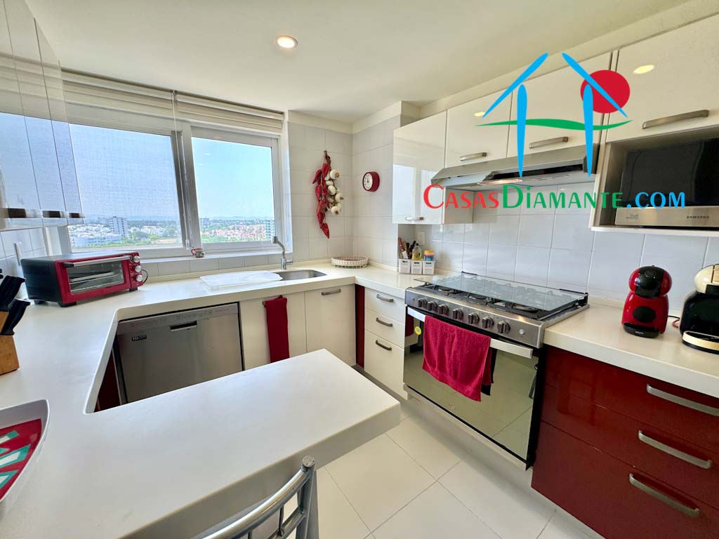 Residencial PlayaMar Aruba 801 - Cocina 2