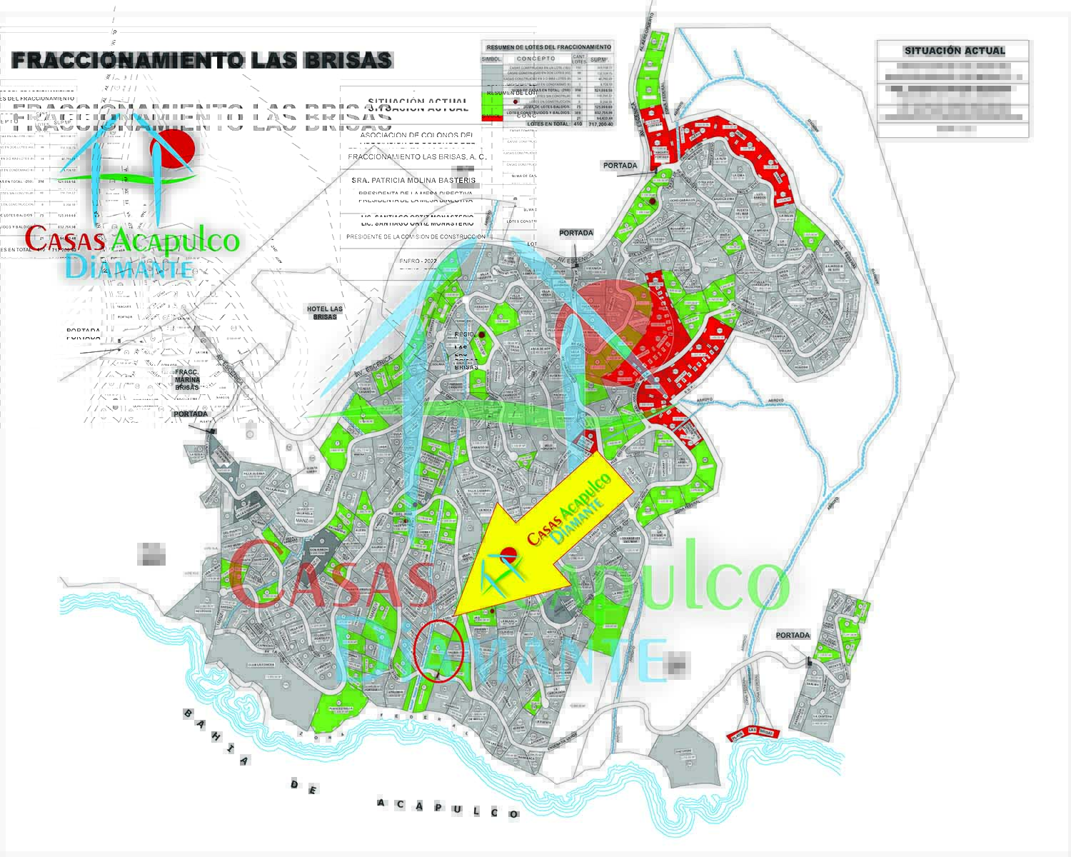 Terreno Las Brisas Manzana 6 Lote 1 - Plano 1