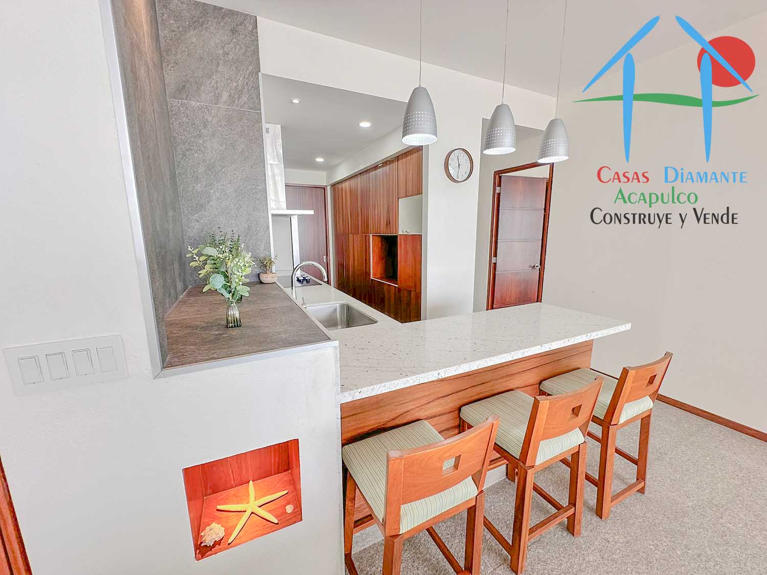 Ocean Front 505 - Cocina 2