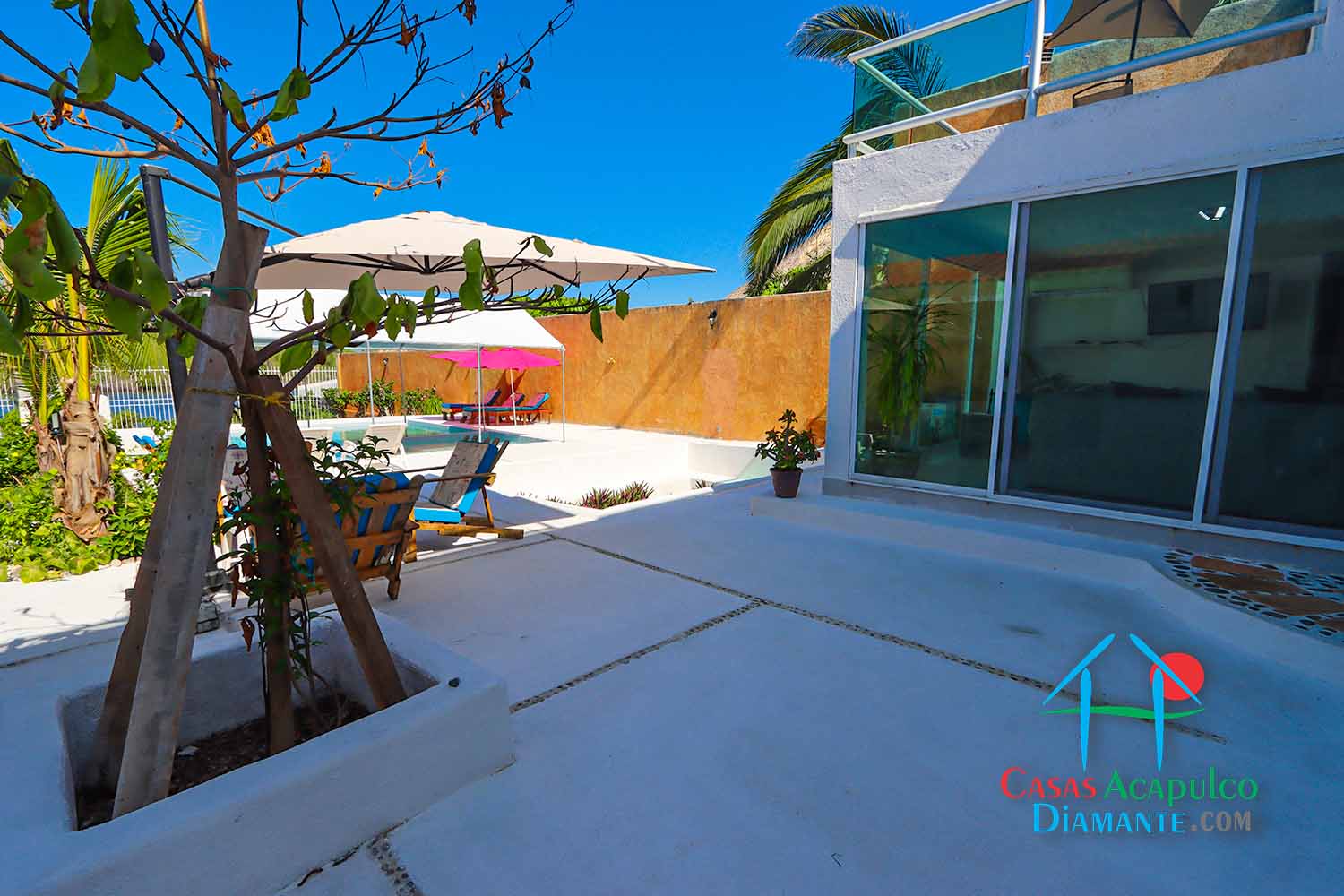 Casa Blanca Playa Encantada - Terraza 2 Casa Blanca Playa Encantada - Terraza 2