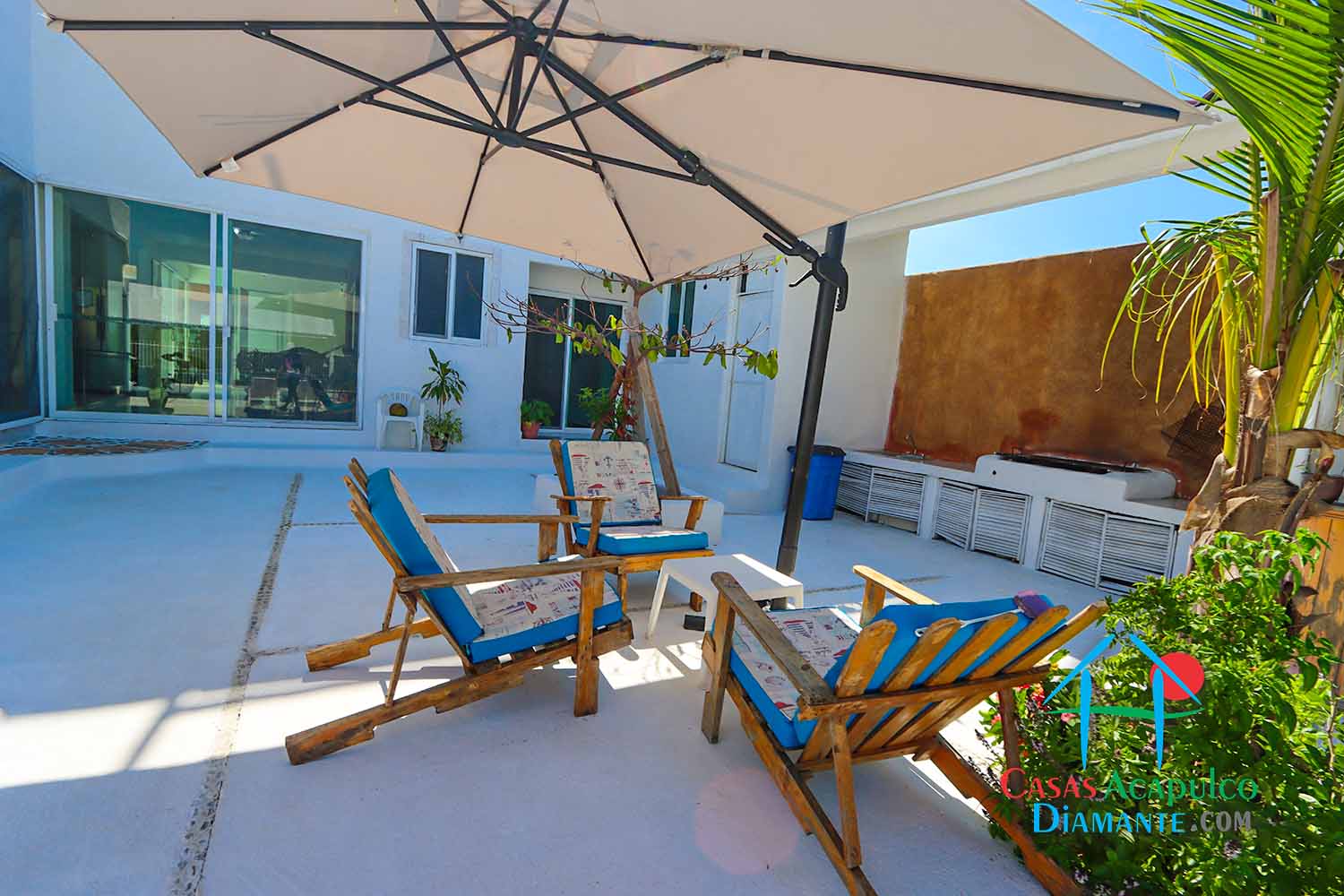 Casa Blanca Playa Encantada - Terraza 4 Casa Blanca Playa Encantada - Terraza 4