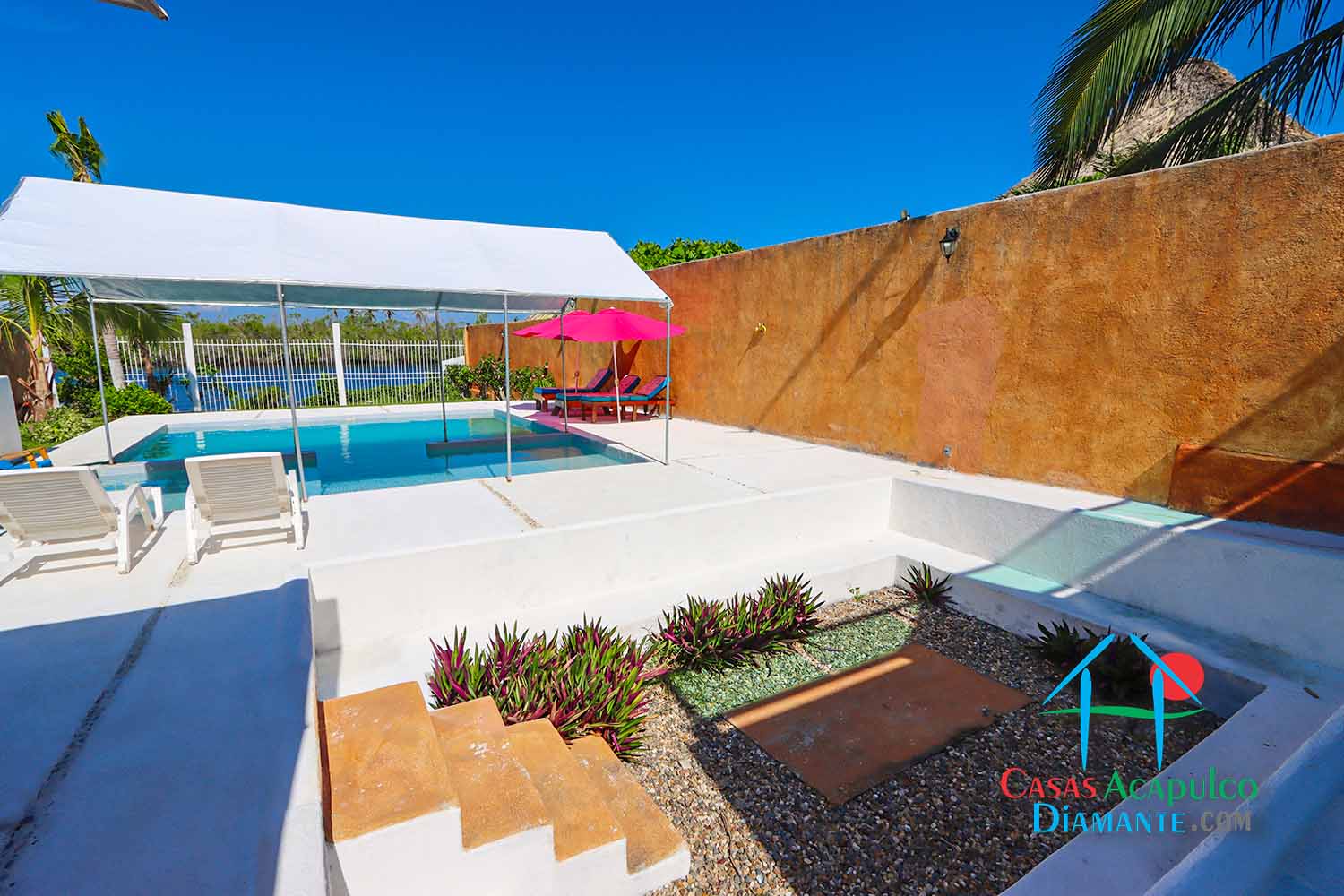 Casa Blanca Playa Encantada - Terraza 6 Casa Blanca Playa Encantada - Terraza 6