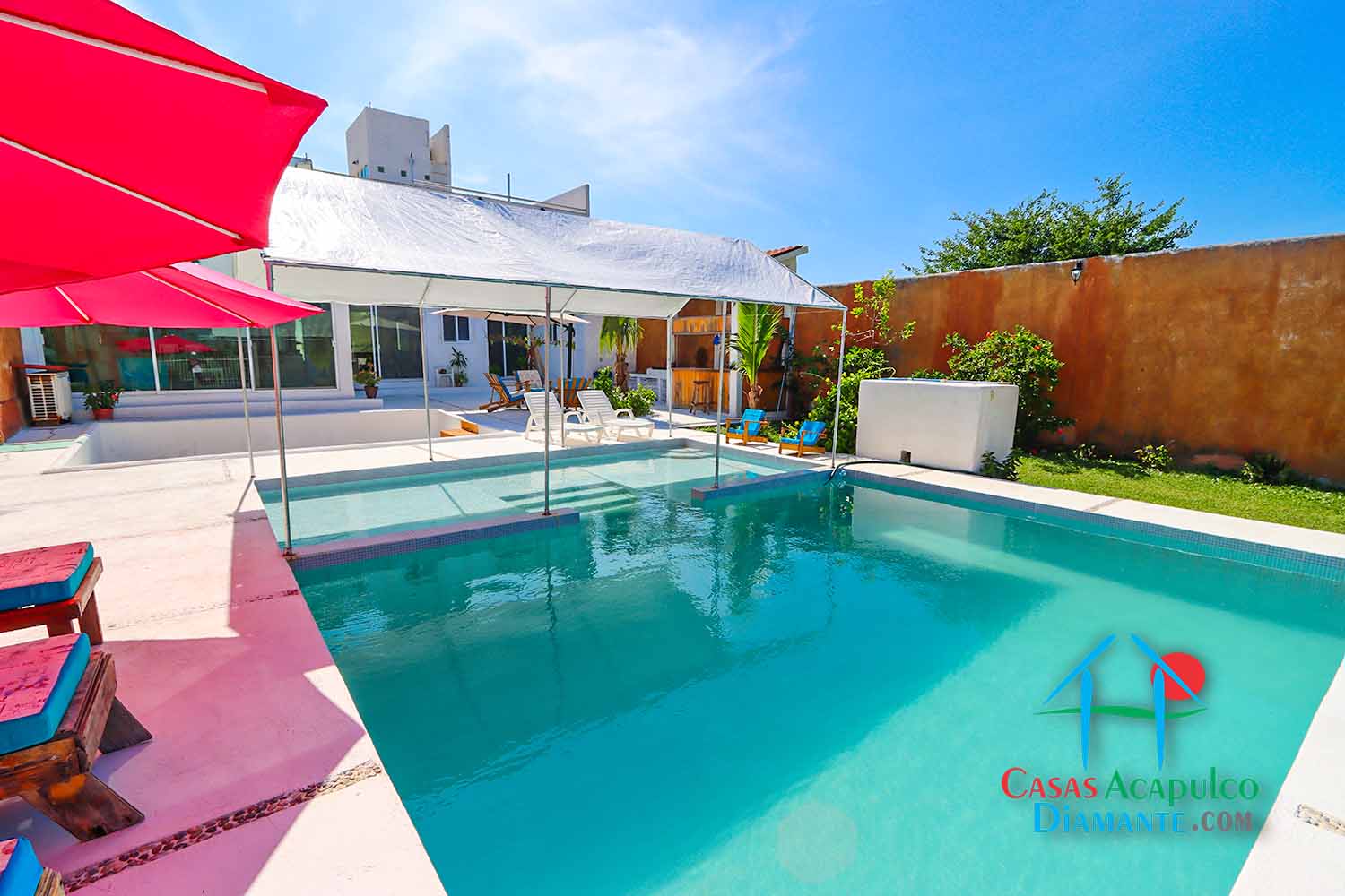 Casa Blanca Playa Encantada - Terraza 10 Casa Blanca Playa Encantada - Terraza 10