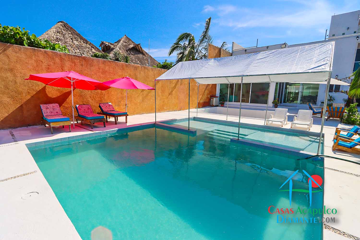 Casa Blanca Playa Encantada - Terraza 11 Casa Blanca Playa Encantada - Terraza 11