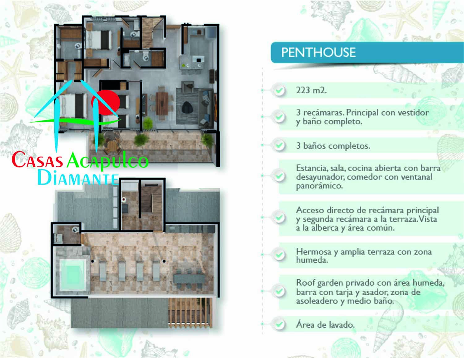 Pacífico Diamante II D, E, F G PH Pacífico Diamante II D, E, F G PH