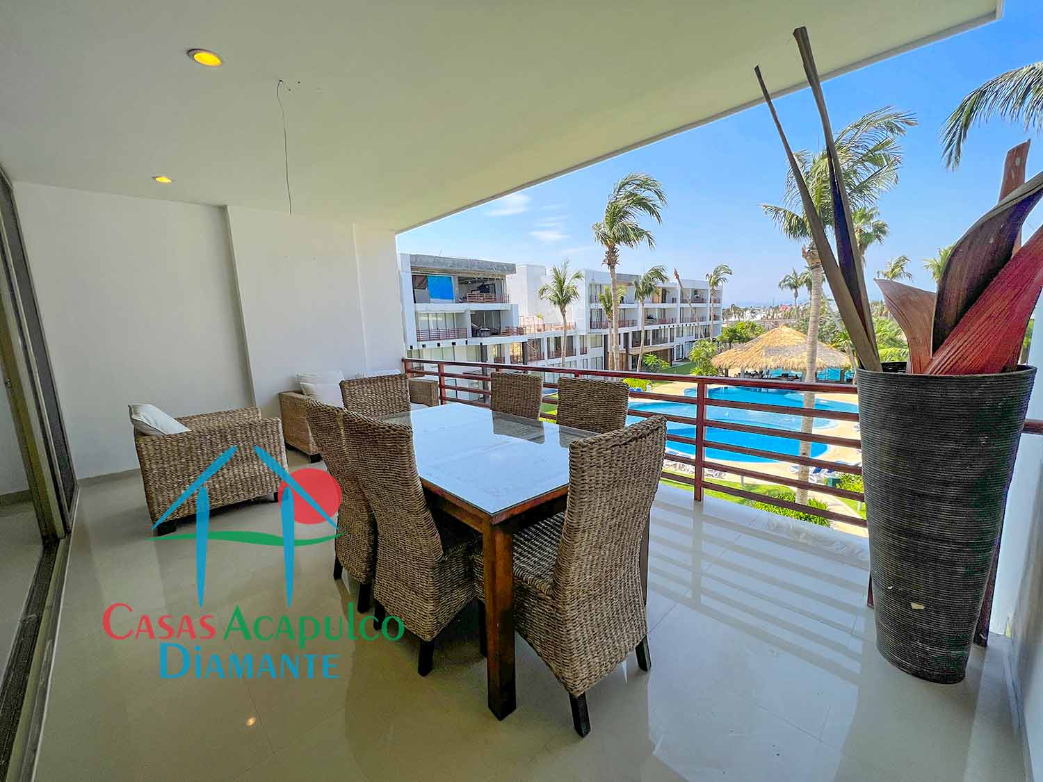 Solar Villas Resort 3 201 - Terraza 1 Solar Villas Resort 3 201 - Terraza 1