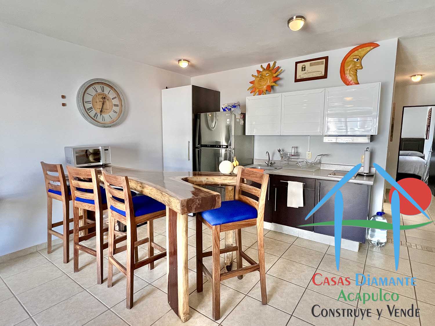 Residencial Caracol Playa 203 - Cocina 2