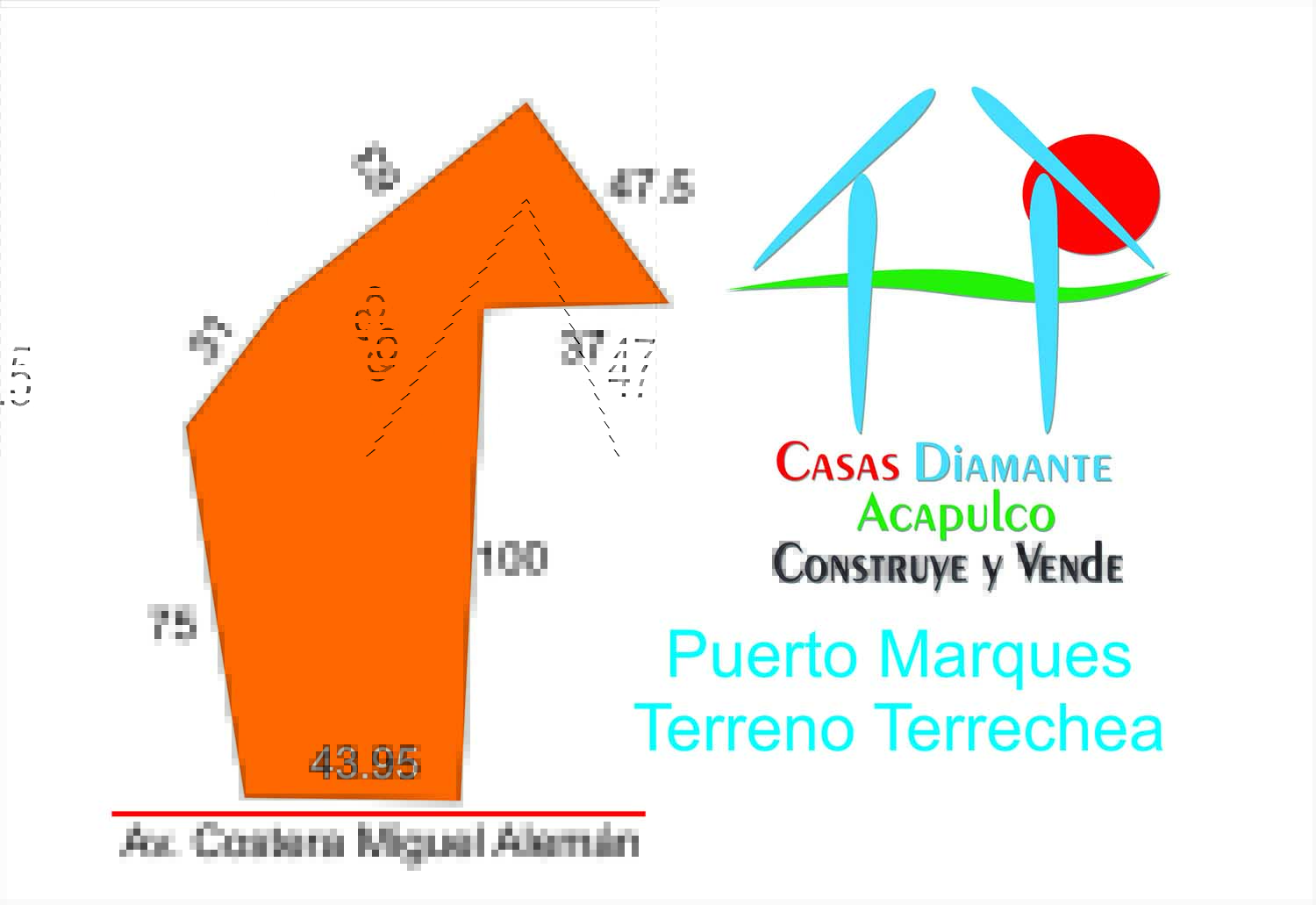 Terreno Puerto Marqués Tellechea - Plano 1 Terreno Puerto Marqués Tellechea - Plano 1