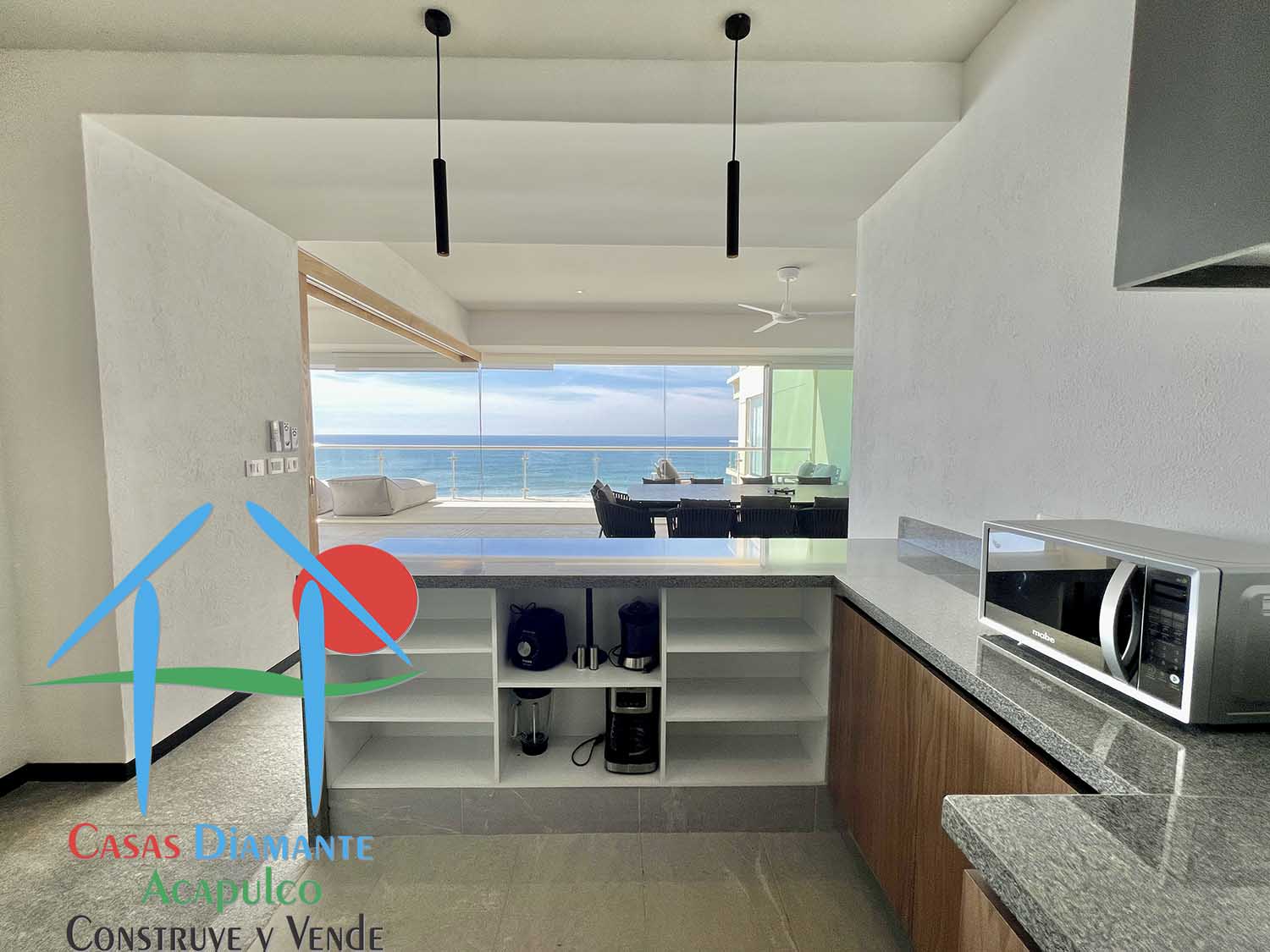 Ocean Front 603 - Cocina 7