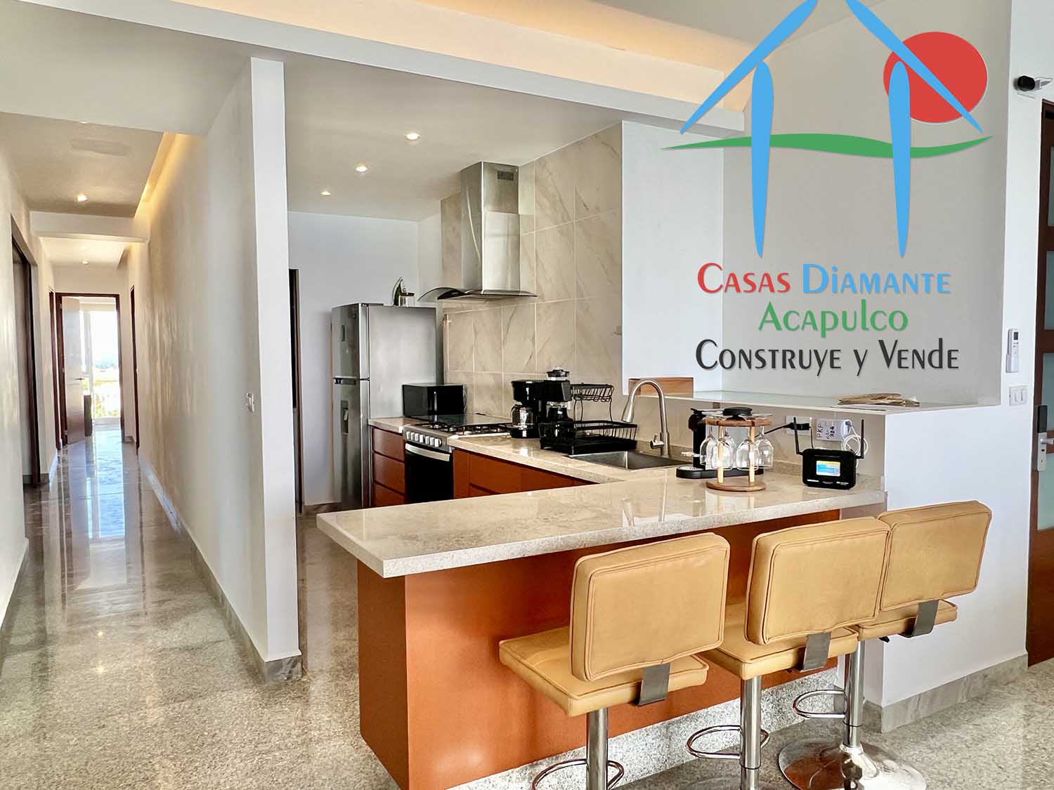 Ocean Front 808 - Cocina 2