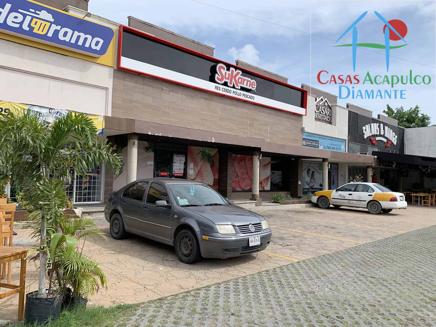 Plaza Diamante Turquesa local SuKarne - Fachada 2