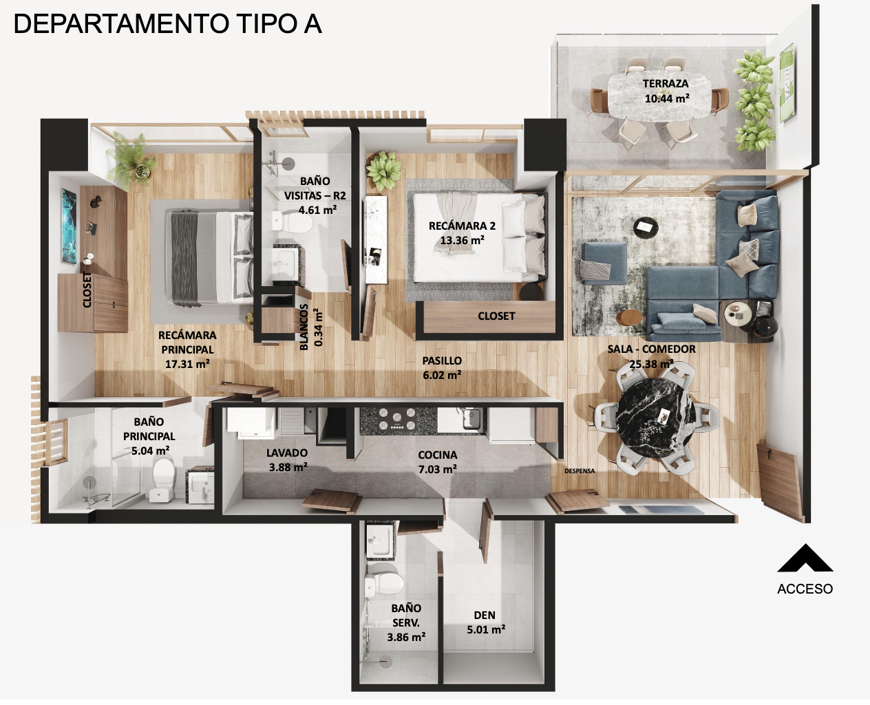 Nativ Tipo A T2 - Plano 1