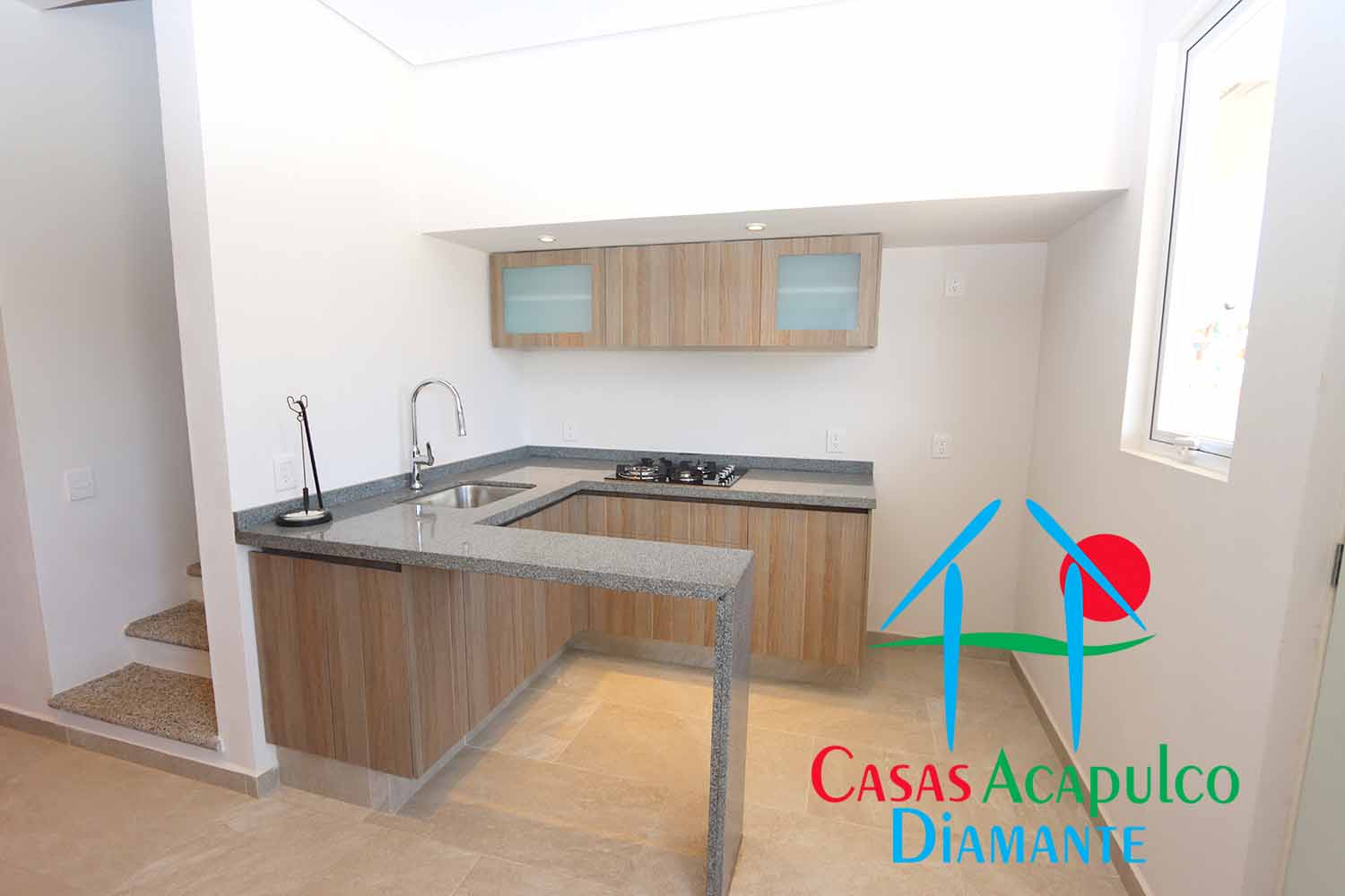 Residencial Caracol departamento muestra - Cocina 2