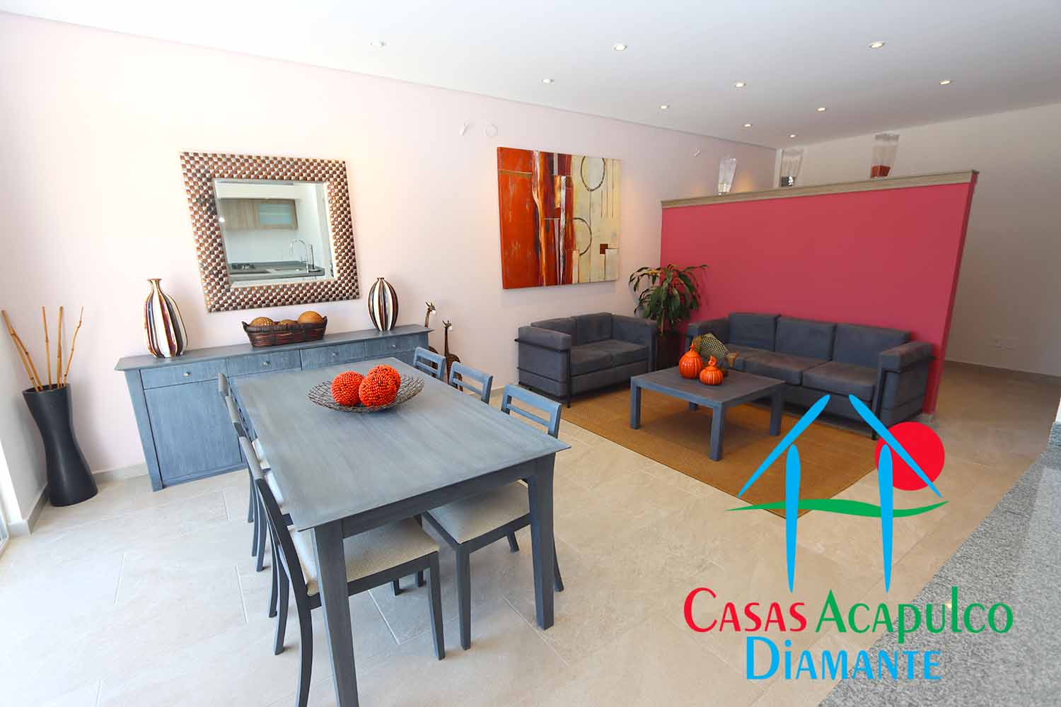 Residencial Caracol departamento muestra - Estancia 1