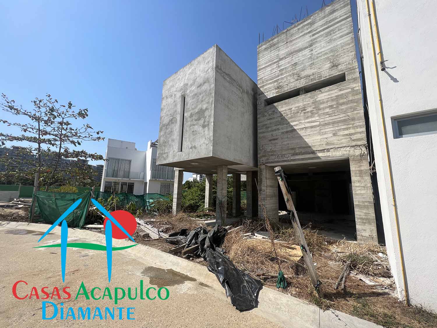 Punta Caracol 27 En obra gris - Fachada 2