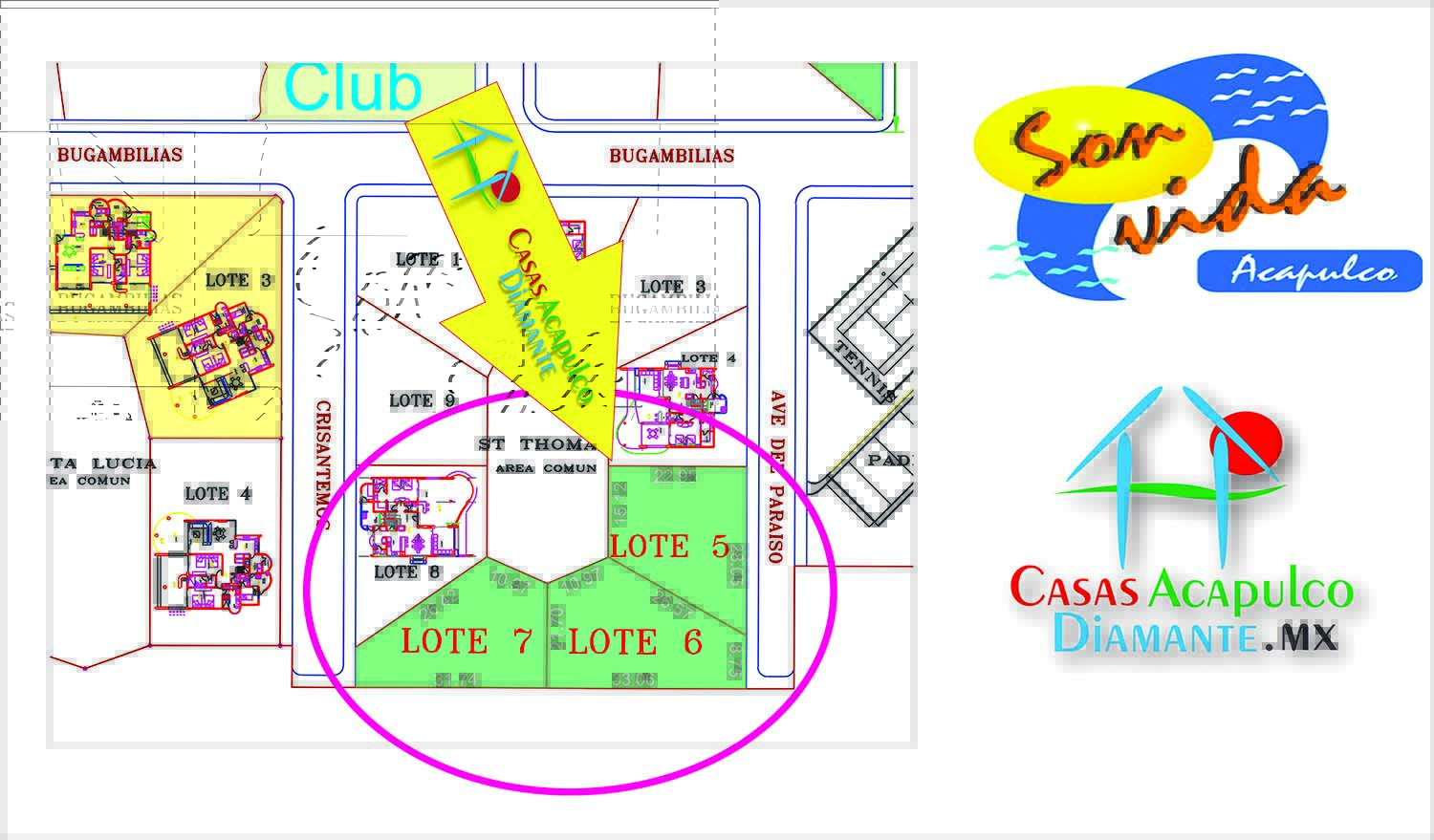 Terreno Son Vida San Thomas 5 - Planos 2