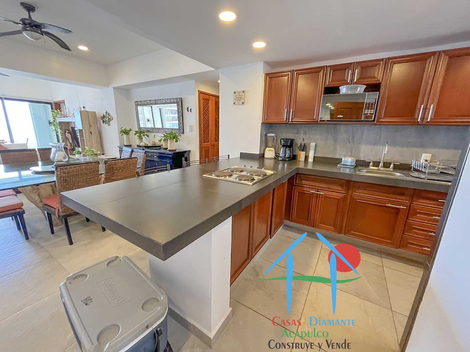 Mayan Island Playa Torre Uno 802 - Cocina 3