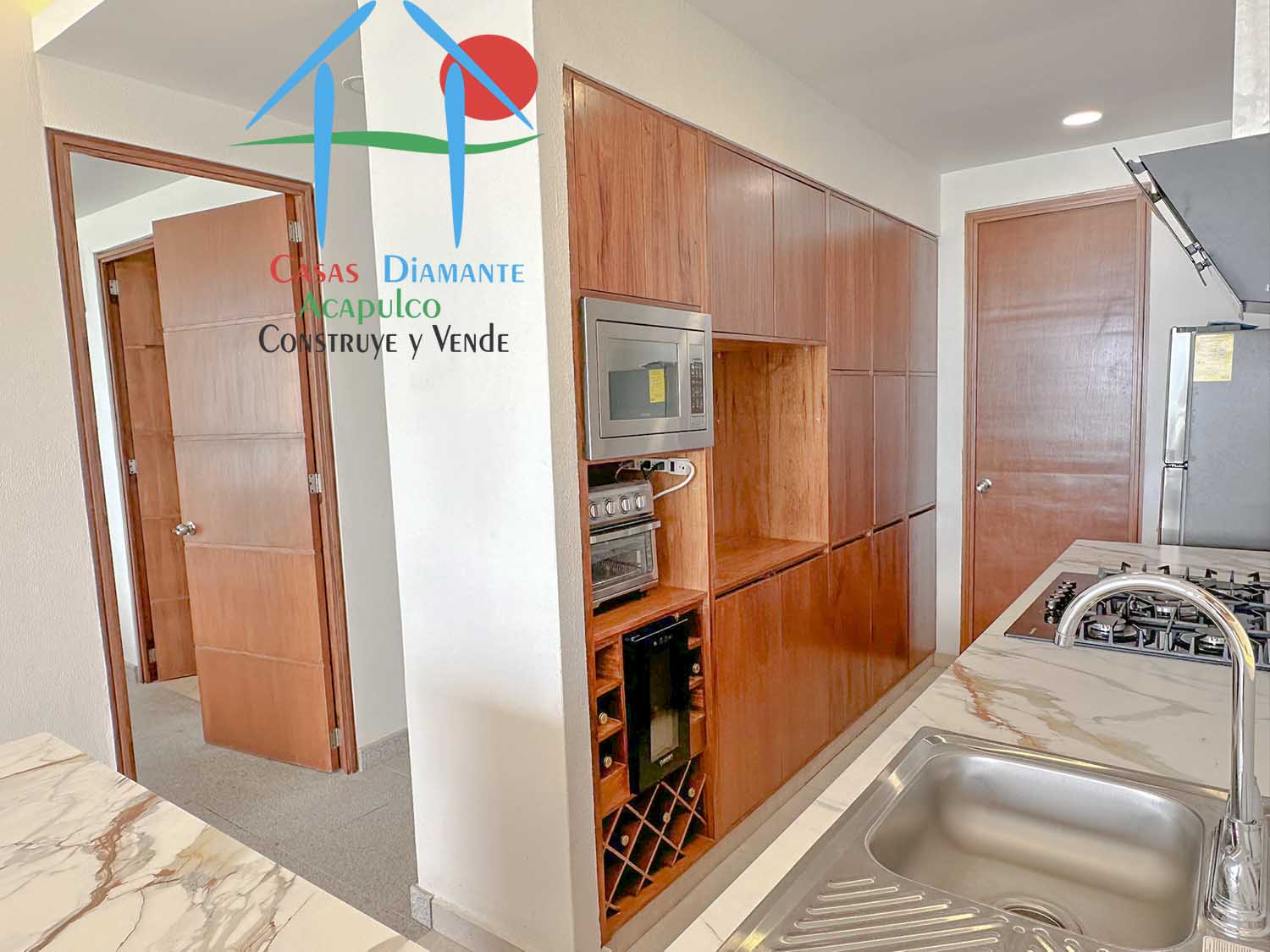 Ocean Front 401 - Cocina 6