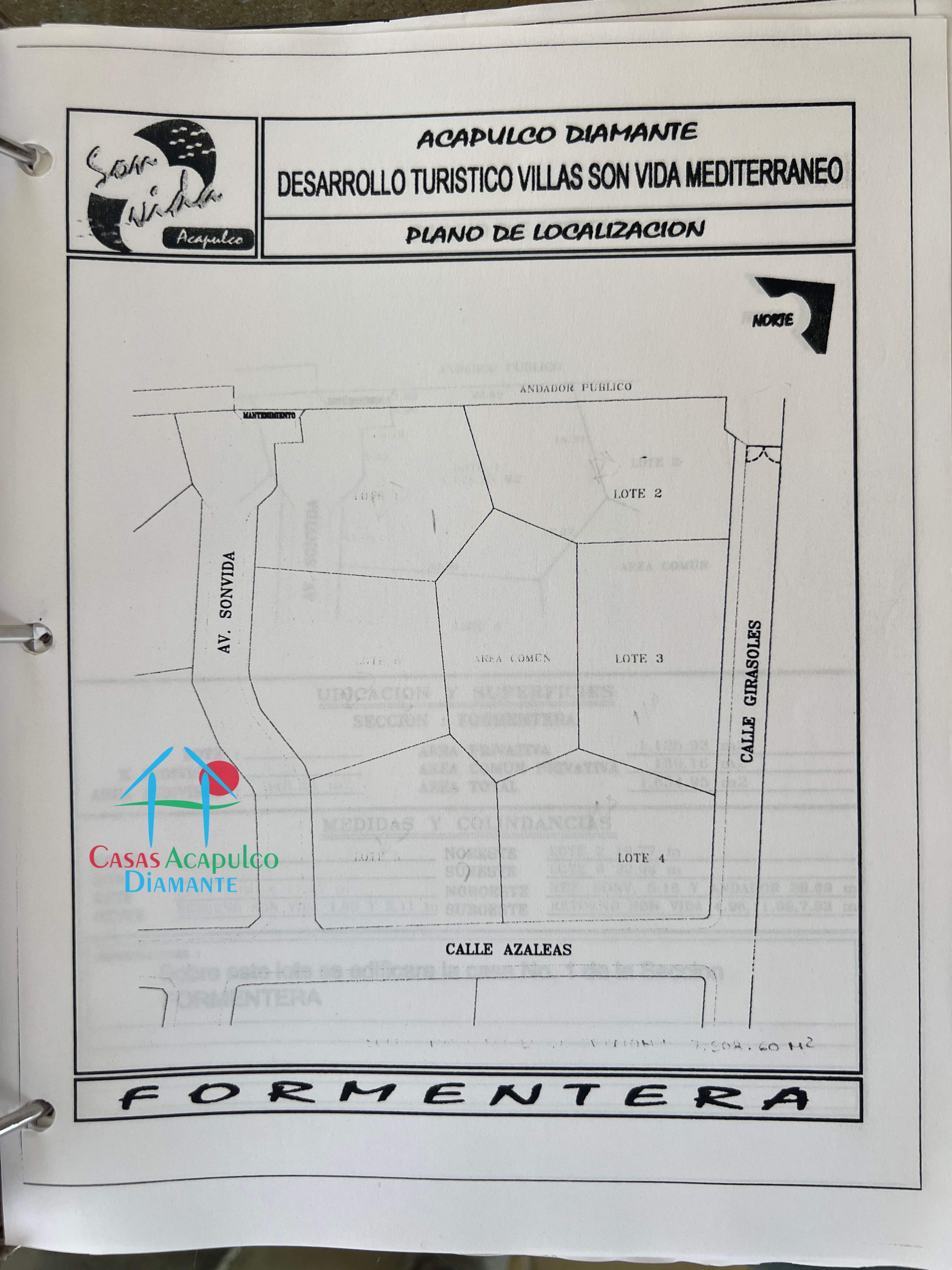 Terreno Son Vida Formentera 3 - Planos 3