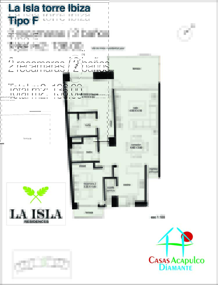 La Isla Ibiza F3 - Plano 1