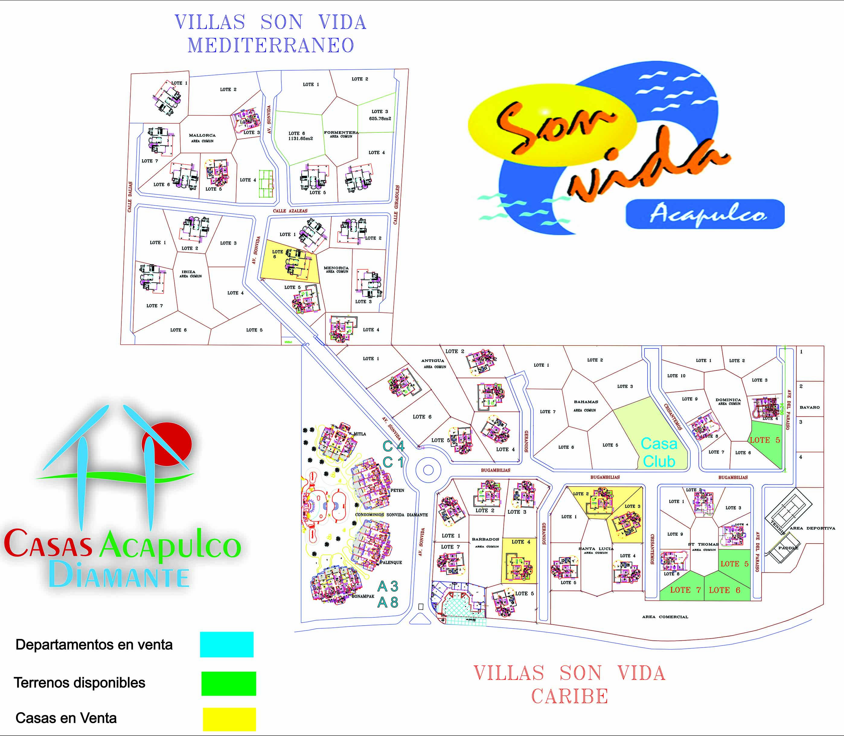 Terreno Son Vida Formentera 1 - Plano 1 Terreno Son Vida Formentera 1 - Plano 1